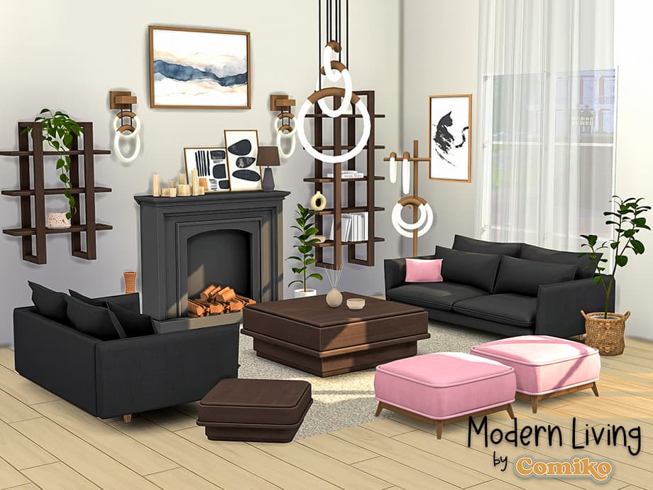 Галерея мода Набор для гостиной Modern Living Comiko #1